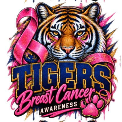 Tigers breast cancer shirt
